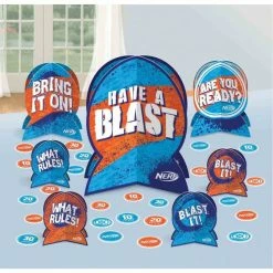 Balloon Agencies Nerf Theme Table Decoration