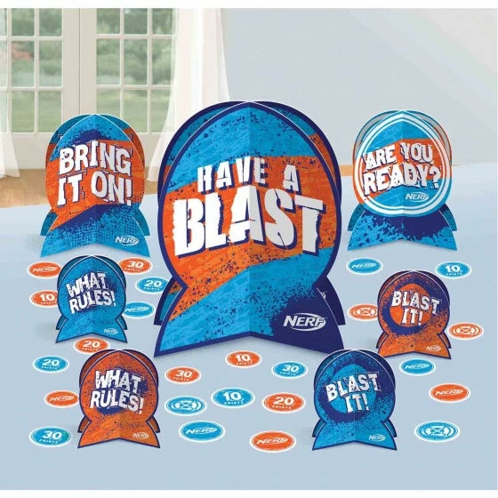Balloon Agencies Nerf Theme Table Decoration