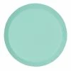 Five Star Mint Green Paper Plates | Round | Lunch | Pk10 Plates - Plain