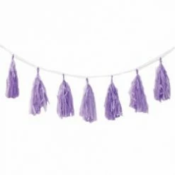 Five Star Lilac Tassel Garland 3m Tassels