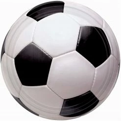Balloon Agencies Soccer Plates - Dinner 26cm Pk8