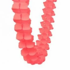 Five Star Honeycomb Garland | Coral