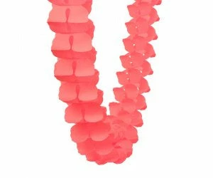 Five Star Honeycomb Garland | Coral