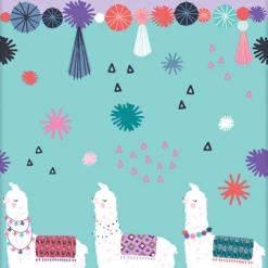 Balloon Agencies Llama Paper TableCover Llama Party