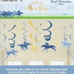 Balloon Agencies Race Day Swirls | Melbourne Cup