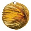 Five Star Gold Foil Lantern 35cm 1pk