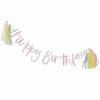 Balloon Agencies Pastel Party Bunting With Tassels