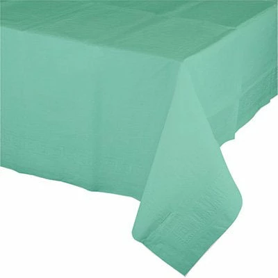 Metero Pastel Green Plastic Tablecover