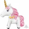 Balloon Agencies Unicorn Balloon Mini Air Filed Only