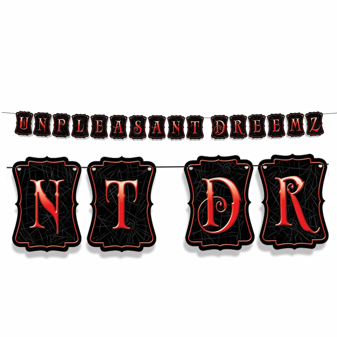 Not Specified Halloween Banner - UNPLEASANT DREAMZ