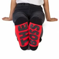 MDI The Boss Socks 'THE BOSS' On The Bottom