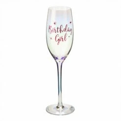 MDI Gifts & Novelty Items Birthday Girl Champagne Flute