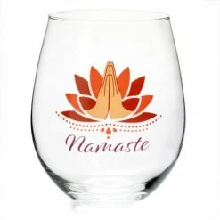 MDI Namaste Stemless Wine Glass Gifts & Novelty Items