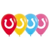 Not Specified Horse Shoe Print Balloons - Singles Or Packs - Helium Filled Or Flat Printed Balloons