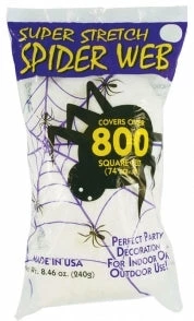 Not Specified Bulk Spider Web - Super Stretch Web Halloween