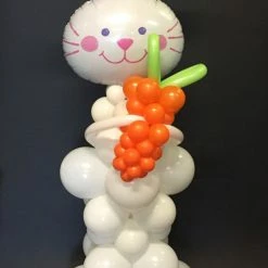 Not Specified Easter Bunny Balloon Pillar Arches & Pillars