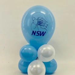 Not Specified State Of Origin Table Balloon Arrangement - NSW