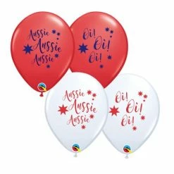 Not Specified Aussie Aussie Aussie Balloons - Filled Or Flat