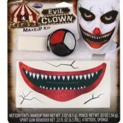 Not Specified Halloween Evil Clown Make Up Kit