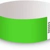 Not Specified Neon Green Wristbands - Packet Of 50 Party Supplies