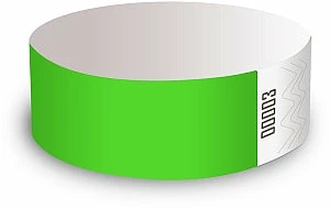 Not Specified Neon Green Wristbands - Packet Of 50 Party Supplies