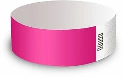 Not Specified Pink Wristbands - Packet Of 50 Party Supplies