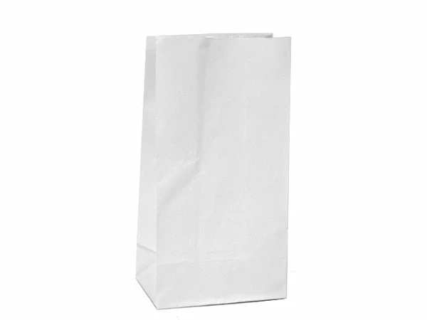 Not Specified Loot Bags / Treat Boxes Paper Loot Bags - White 10pk