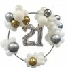 Not Specified Hoop With Balloons 21st Birthday
