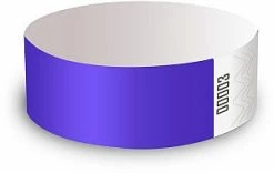 Not Specified Purple Wristbands - Packet Of 50 Party Supplies