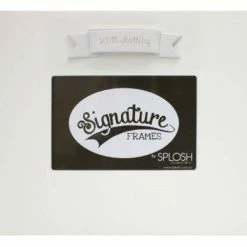 Splosh Glasses & Gifts Signature Frame -100th Birthday White