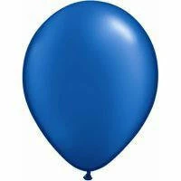 Not Specified Latex Balloons - 11" (28cm) Blue Balloons Pearl Sapphire ~ Singles ~ Pack ~ Helium Filled ~ Flat