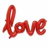 Jaz Trading Love Script Foil Balloon Red - Air Fill Only