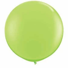 Not Specified Round Lime Green Balloon 90cm Latex Balloons - 35" (90cm)