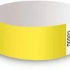 Not Specified Yellow Wristbands - Packet Of 10 Party Supplies
