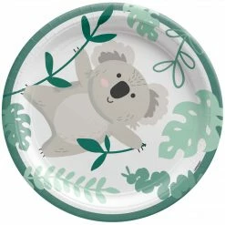 Balloon Agencies Koala Lunch Plates 17cm |8pk