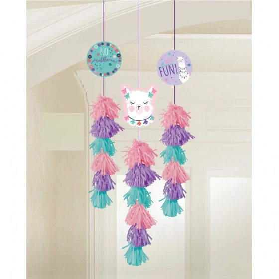 Balloon Agencies Llama Party Llama Add-an-age Banner Kit