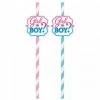 Balloon Agencies Gender Revel Straws | Boy Or Girl Straws