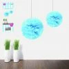Balloon Agencies Blue Decorative Puffs 2pcs