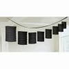 Balloon Agencies Paper Decor & Lanterns Lantern Garland Black