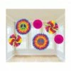 Balloon Agencies Tye Dye Decorations | Fan Decoration | Hippie
