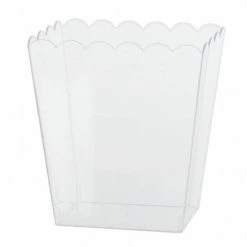 Balloon Agencies Catering Lolly Buffet - Scalloped Container Large Plastic 20cm