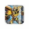 Balloon Agencies Transformers Luncheon Plates Square Pk8
