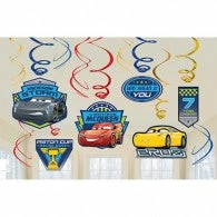 Balloon Agencies Hanging Decorations Disney Cars 3 Hanging Decoration Pk12
