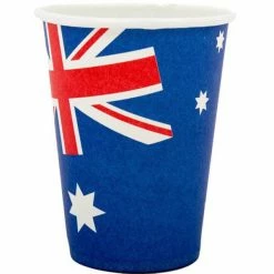 Balloon Agencies Australia Day Cups Pk8