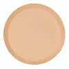 Five Star Peach Paper Plates | Round | Lunch | Pk10 Plates - Plain