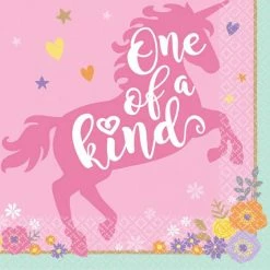 Balloon Agencies Unicorn Napkins | One Of A Kind | Beverage Pk16