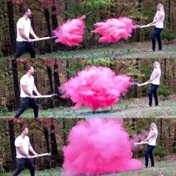 Party Planet Gender Reveal Powder Cannon - Pink