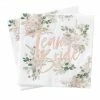 Balloon Agencies Ginger Ray Team Bride Rose Gold Foiled Napkins 16pk