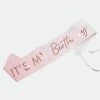 Balloon Agencies Ginger Ray Its My Birthday Rose Gold Foiled Sash