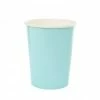 Five Star Paper Cups - Plain Pastel Blue Paper Cups 266ml Pk10